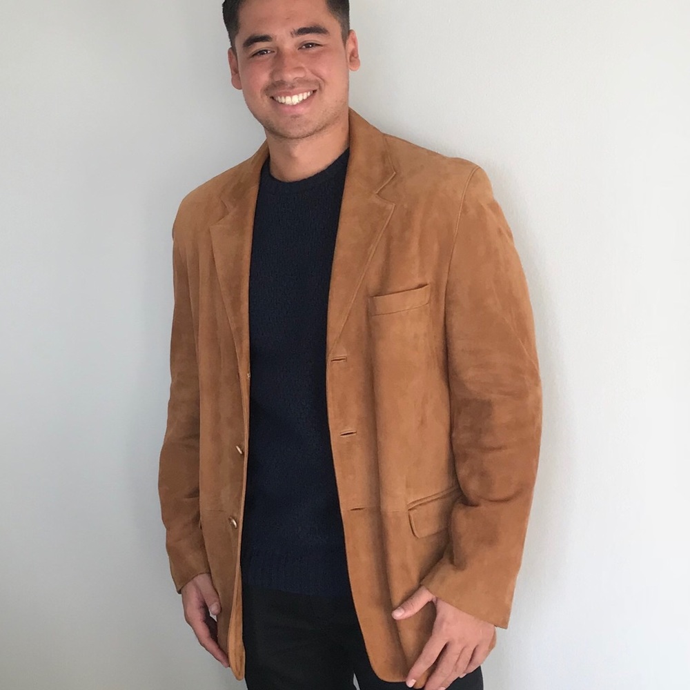 Men’s Suede Sportcoat
